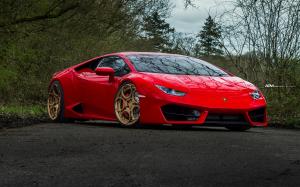 Lamborghini Huracan LP610-4 Rosso Mars on ADV.1 Wheels (ADV05C M.V2 CS) 2018 года